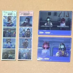 ミルキーサブウェイ　プリ風シール　カートマックス　アクリルカード　マキナチハル