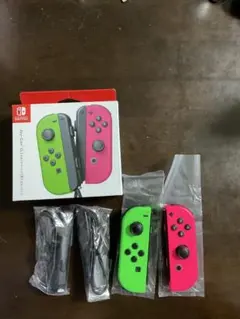 JOY-CON (L)/(R) ネオングリーン　ネオンピンク