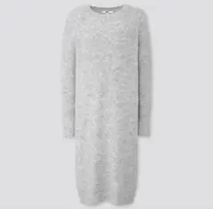 【15日までお値引中】ユニクロ　ブークレニットワンピース