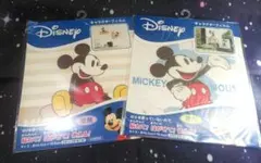 ミッキーマウス① 貼って!剥がせて!また貼れる! 窓用2種2枚 壁用2種2枚