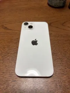 Apple iPhone 13 ホワイト 画面ひび割れあり