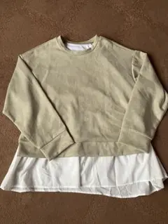 IEDITフェリシモ重ね着風トップス 3L