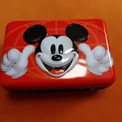 ミッキー＆ミニー ブリキ製トランクケース