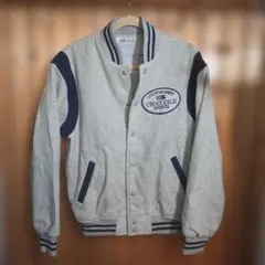 CROCODILE SPORTS スタジャン グレー/ネイビーヴィンテージ