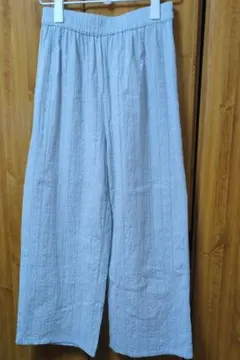Samansa Mos2 blueシフリーパンツ　インド綿