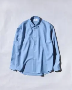 一回着用のみ】MBハイエンド尾州ウールシャツ（リラックスフィット