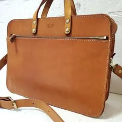 最高級・美品】大峡製鞄 ビジネスバッグ ブリーフケース A4収納