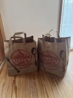 TRADER JOE'S 紙袋 2個セット