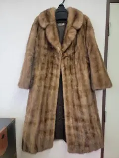 美品 高級毛皮 サガミンク 金タグ ロングコート デミバフミンク パステル 楽天市場】【10%OFFクーポン】SAGAミンク カシミヤ 100％ コート