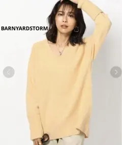 BARNYARDSTORM / AQUA Vネックプルオーバー サイズ1