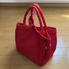 ROOTOTE トートバッグ 中綿入り レッド オレンジのサムネイル