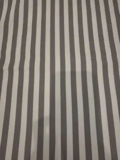 黒と白のストライプ生地