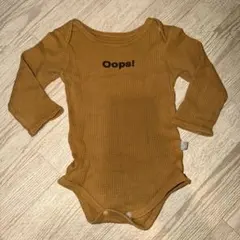 BREEZE マスタード色ロンパース 80