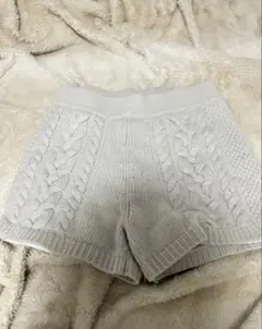 snidelスナイデル WEB限定 ケーブルニットパンツ