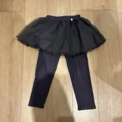 プティマイン チュチュ付きレギンス グレー　110