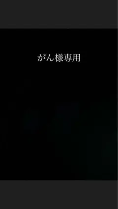 がん様専用