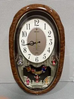 廃盤品】SEIKO セイコー からくり 掛け時計 電波時計 30曲収録 - メルカリ