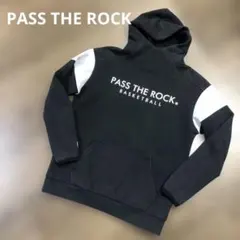 パスザロック　パーカー　　バスケ　ブラック　バイカラー