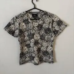 JIM THOMPSON ブラック　花柄　半袖　Tシャツ　Mのサムネイル