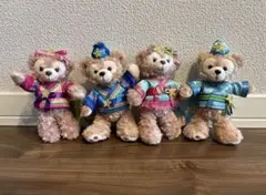 ダッフィー シェリーメイ ぬいぐるみバッジ 七夕 ディズニーシー TDS