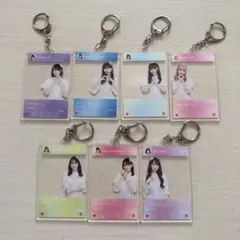 ＝LOVE アクリルキーホルダー7個セット