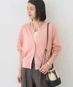 AMERICAN HOLIC 配色シアーカーディガンのサムネイル