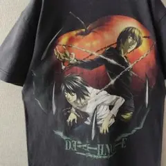 平本蓮さん着用☆DEATH NOTE デスノート Tシャツ S 黒 アニメＴのサムネイル