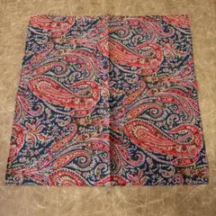 J.PRESS　ハンカチ　ペーズリー柄