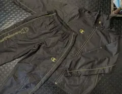 チャンピオン セットアップ 黒金 防寒防風 上下セット