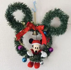#クリスマス　クリスマスリース ディズニー ミッキーマウス 日用品 年中行事