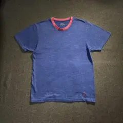 美品 デウスエクスマキナ サマーニット インディゴブルー 半袖 Tシャツ 