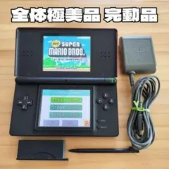 全体極美品 完動品 DS Lite クリムゾン/ブラック 本体 純正付属品