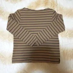 （匿名配送）ユニクロ　ボートネック長袖Tシャツ