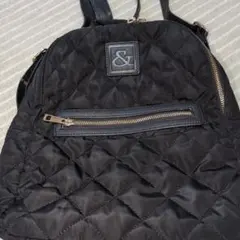 ピンキー＆ダイアンブラック キルティングリュック