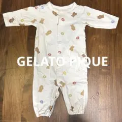 GELATO PIQUE くまさんロンパース