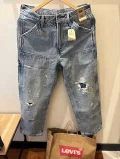 最安値】リーバイス568 W34 ルーズ ダブルニー カーペンター 578
