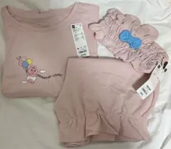 GU おぱんちゅうさぎ　ルームウェア　ヘアバンド　未使用