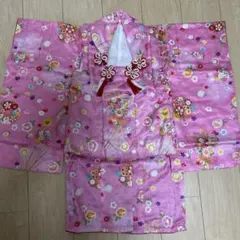 【正絹】七五三　3歳着物&被布&草履&小物セット_3