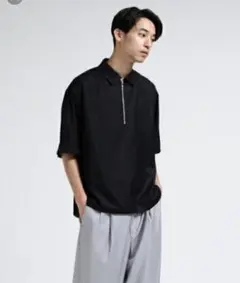 TAKEOKIKUCHI（タケオキクチ） ハーフジップシャツ