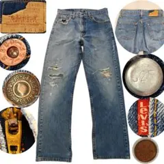1693 80s 90s USA製 Levi's 519 デニム W31 ボロ
