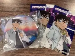 名探偵コナン　SEGAラッキーくじ　I賞缶バッジセット　工藤新一