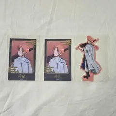 【美品】銀魂 吉原大炎上 神威 カード+ステッカー ナンジャタウン