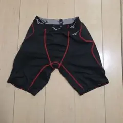 Mizuno スライディングパンツ S ブラック/レッド　サイズs