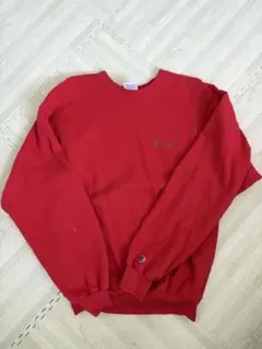 Champion レッド スウェット Mサイズのサムネイル