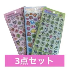 残りわずか　3枚セット たまごっち シール ジュエリードロップ