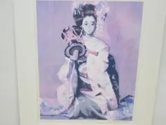 上村松園 『 花がたみ 』 希少画集 額装 未使用品 ガラス 上村松園 『 花がたみ 』 希少画集 額装 未使用品 ガラス - メルカリ