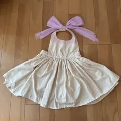 マールマール　エプロン　お食事エプロン　エプロンドレス