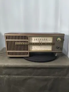 アンティーク 真空管ラジオ ナショナル AM–540 稼働品 2スピーカー