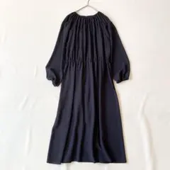 【美品】23区　シャーティングジョーゼットワンピース　小さいサイズ