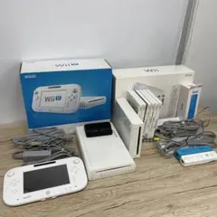 Nintendo Wii U 本体 + コントローラー＋おまけゲームソフト3本 - メルカリ
